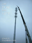 H30m de Torens Gemakkelijk Installatie en Onderhoud van de Hete Onderdompelings Gegalvaniseerd Telecommunicatie