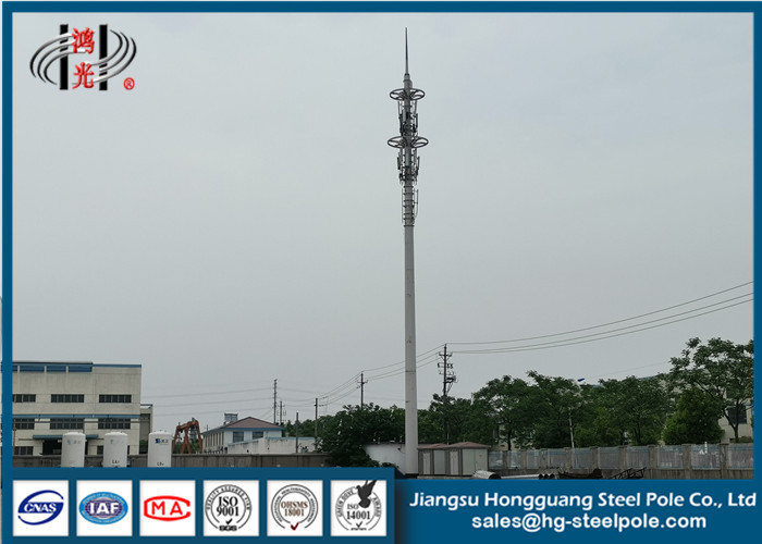 H25m de Torens Hete Onderdompeling van de de Industriestaal het Verminderde Telecommunicatie Gegalvaniseerde Schilderen