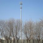 De Veelhoekige Torens van Telecomminication van de signaaltransmissie met Antenne Q345