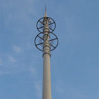 4G het veelhoekige Staal van het de Torens Hete Broodje van de Staal Tubulaire Telecommunicatie Q235